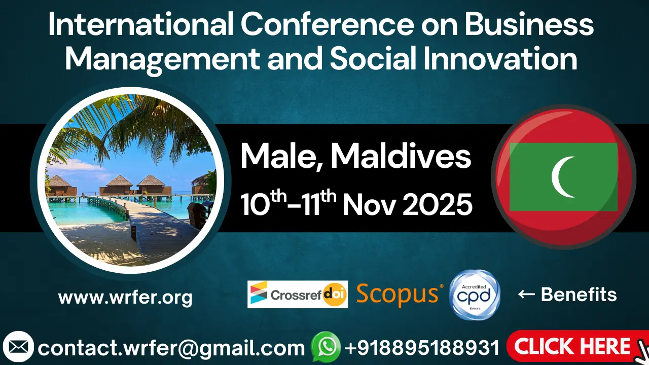 Business Management and Social Innovation Conference in Maldives